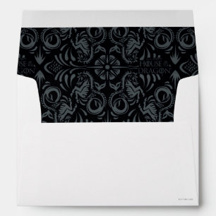 Enveloppe HOUSE of the Dragon Velaryon Diamond Pattern