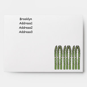 Enveloppe Illustration d'Asparagus