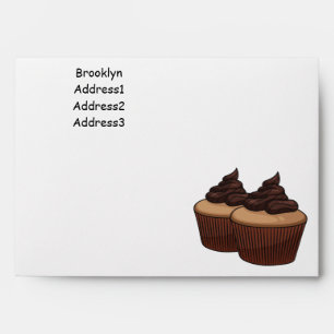 Enveloppe Illustration de Cupcake