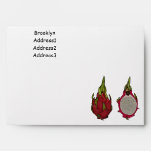 Enveloppe Illustration de dragon fruit