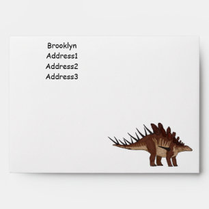 Enveloppe Illustration de Kentrosaurus