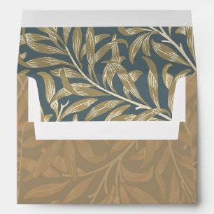 Enveloppe Illustration de mariage victorien vintage 1844 