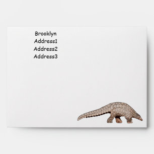 Enveloppe Illustration de Pangolin