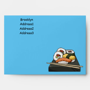 Enveloppe Illustration de sushi