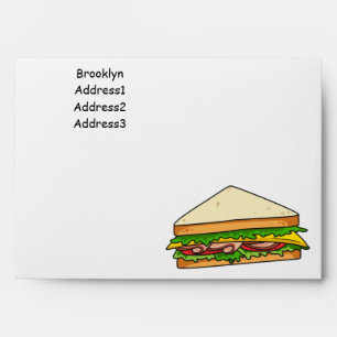 Enveloppe Illustration Sandwich