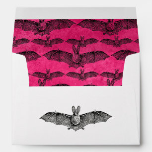 Enveloppe Imaginaire gothique de chauve-vintage