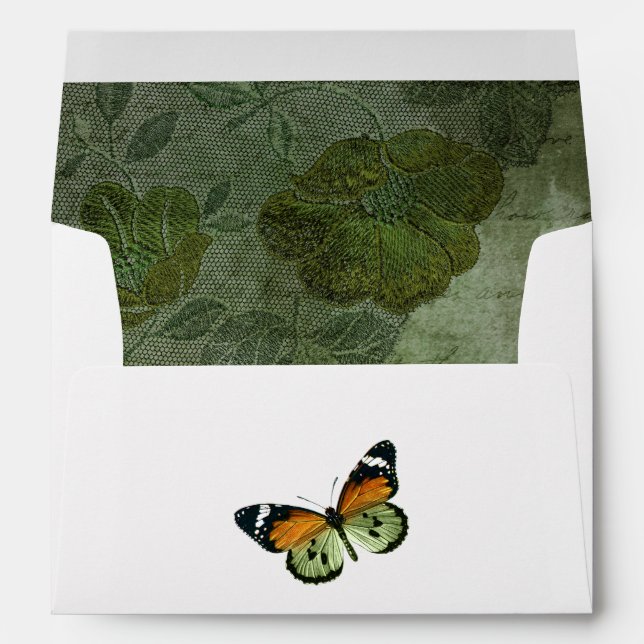 Enveloppe Imaginaire vintage (Dos (Bas))