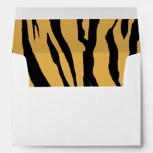Enveloppe Impression de tigres