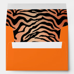 Enveloppe Impression tigre