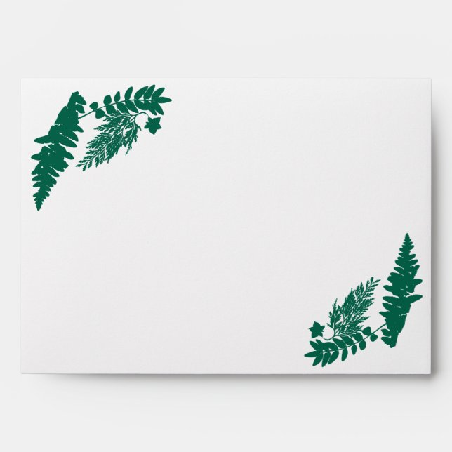 Enveloppe Impressions botaniques (Devant)