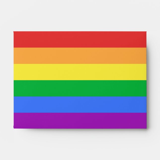 Enveloppe Indicateur Rainbow (Devant)