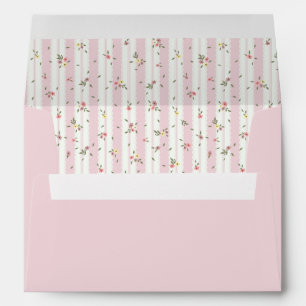 Enveloppe intérieure à motif floral délicat