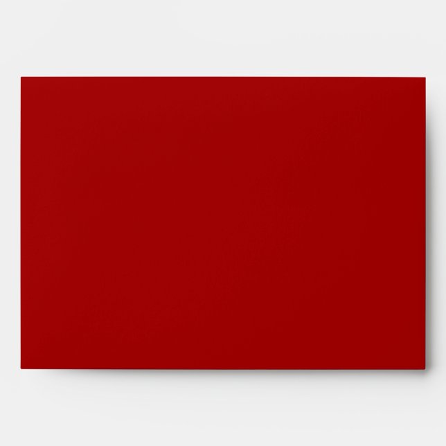 enveloppe intérieure de blanc rouge de l'extérieur (Devant)