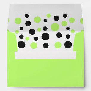 Enveloppe Invitation de la soirée Pote verte