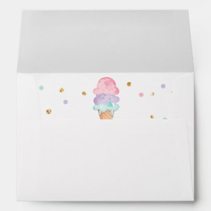 Enveloppe Invitation en bon état rose d'enveloppe de