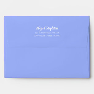 Enveloppe Invitation simple Dusty Blue