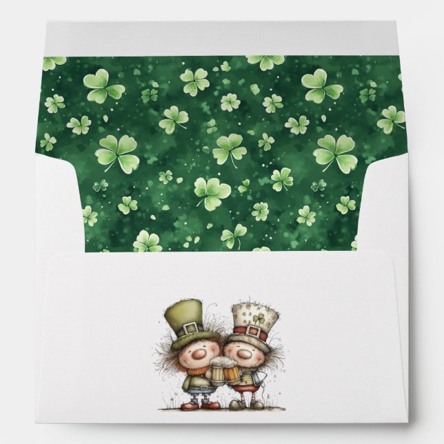 Enveloppe Irish‑Inspired St. Patrick’s Day Party (Dos (Bas))