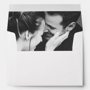 Enveloppe Isabella Modern Simple Calligraphie Mariage