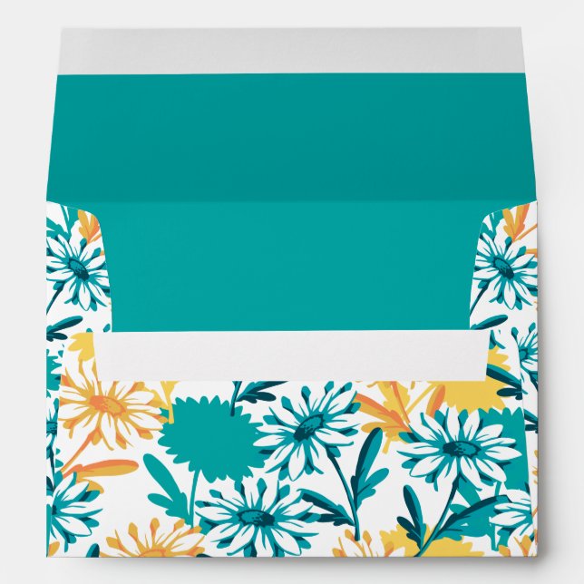 Enveloppe Jardin Fleur Faisy Summer Daisy (Dos (Bas))