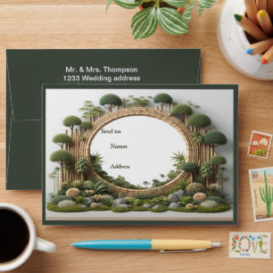 Enveloppe Jardins et bâtiments écologiques en Harmonie