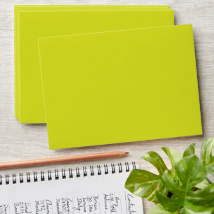Enveloppe jaune Bright A7 Courrier néon