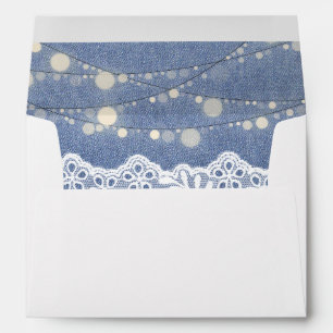Enveloppe Jean Lace & String Lights