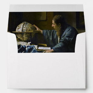 Enveloppe Johannes Vermeer - L'astronome