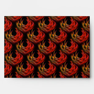 Enveloppe Joli motif d'art abstrait bohème élégant moderne #