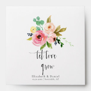 Enveloppe Joli paquet de graines Cadeau de faveur de mariage