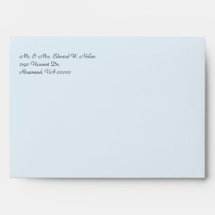 Enveloppe Jolie Faire-part de mariage Cardinals Rouge