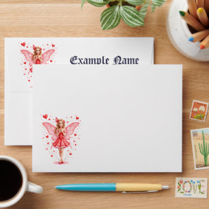 Enveloppe Jolie fée de la Saint-Valentin – Cœur des royaumes