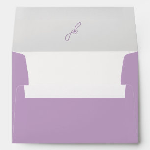 Enveloppe Jordan Lilac Mariage élégant