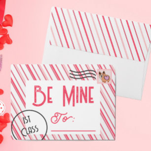 Enveloppe Jour des Valentines de Corgi mignonne Soyez miens