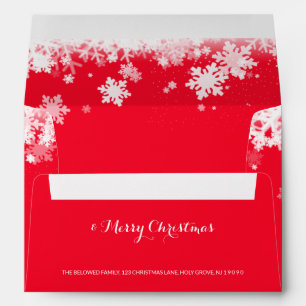 Enveloppe Joyeuse Noël A7