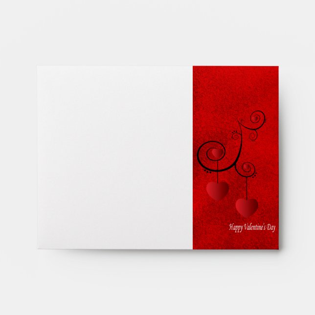 Enveloppe Joyeuse Saint-Valentin (Devant)
