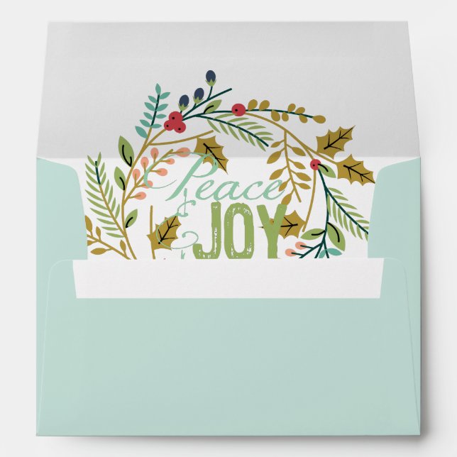 Enveloppe Joyful Joy Holiday (Dos (Bas))