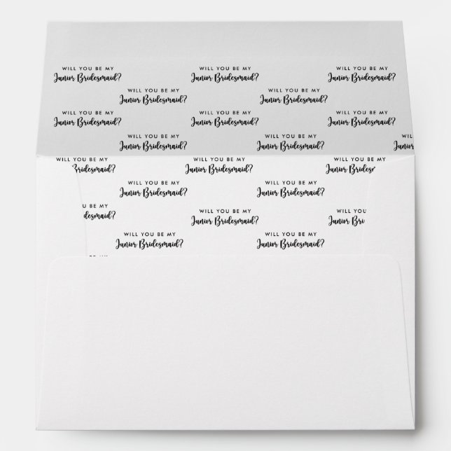 Enveloppe Jr Bridesmaid Envelope  (Dos (Bas))