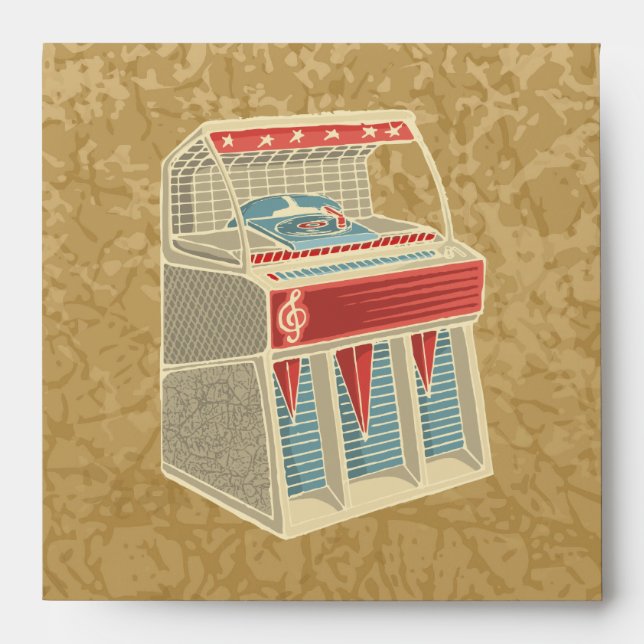 Enveloppe Juke-box (Devant)