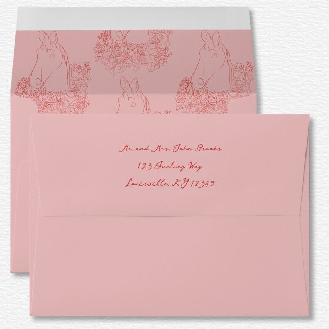 Enveloppe Kentucky Derby (Créateur téléchargé)