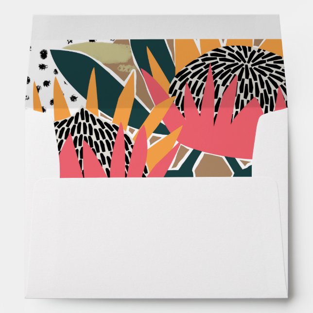 Enveloppe King Protea I (Dos (Bas))