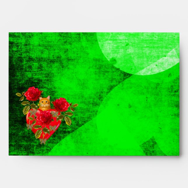 Enveloppe Kitty Cat Valentine (Devant)