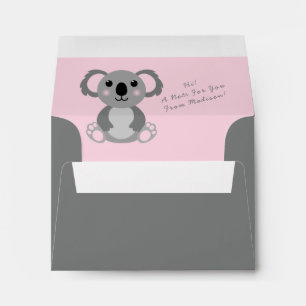 Enveloppe Koala Bear Cute Kid's