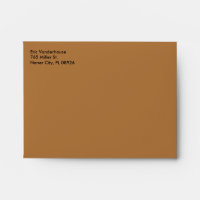 Enveloppe Kraft A2 Brown Recyclée pour cartes post