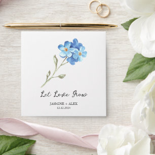Enveloppe Laissez l'amour grandir l Oubliez-moi-pas Mariage