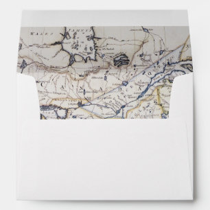 Enveloppe L'AMÉRIQUE COLONIALE : CARTE, c1770