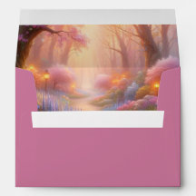 Lanterne de mariage de chemin de jardin pastel rom