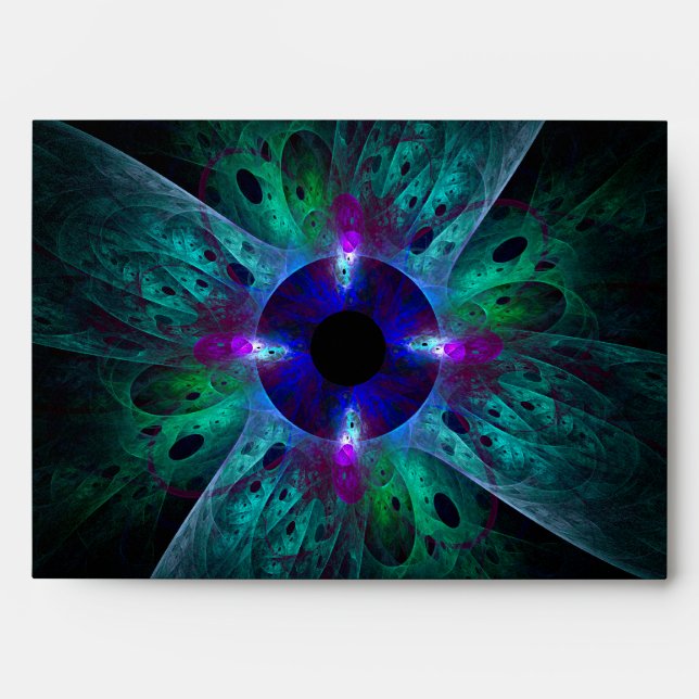 Enveloppe L'art Abstrait des yeux (Devant)