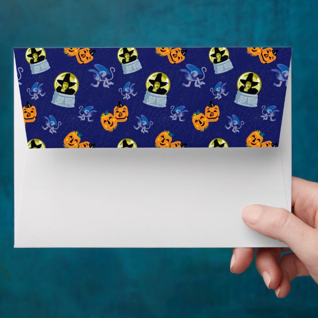 Enveloppe L'Assistant D'Oz™ | Motif de la sorcière d'Hallowe (Hand)