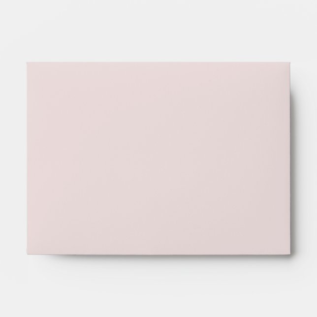 Enveloppe Lavande lumineuse intérieure Rose poussiéreuse ext (Devant)