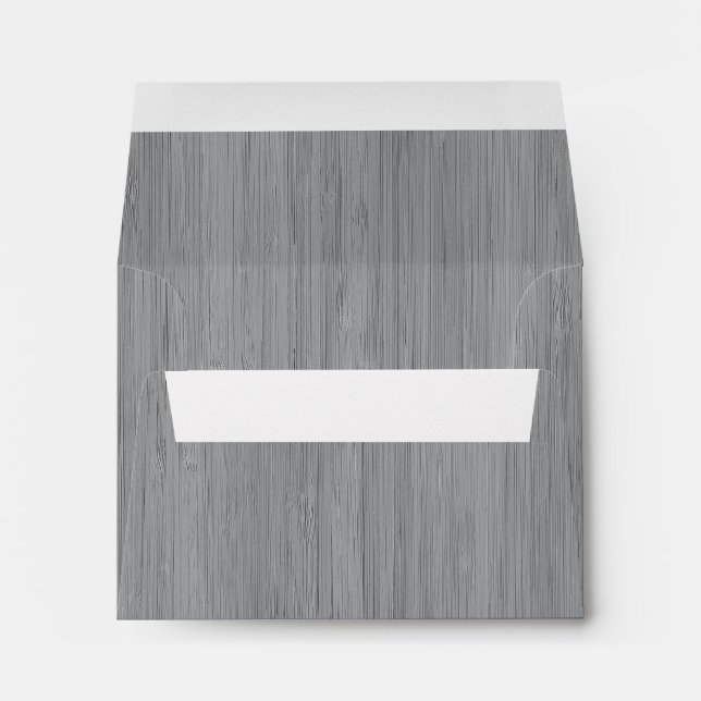 Enveloppe Le bambou gris cendré (Dos (Bas))